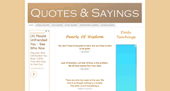Desktop Screenshot of best-quotes-and-sayings.com