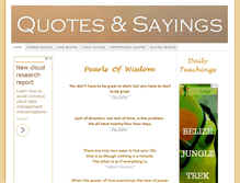Tablet Screenshot of best-quotes-and-sayings.com